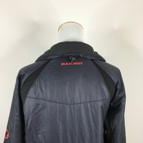 MAMMUT Swiss Design Pertex Quantum Gray Lightweight Zip Pocket Thumbholes Jacket - Picture 12 of 13